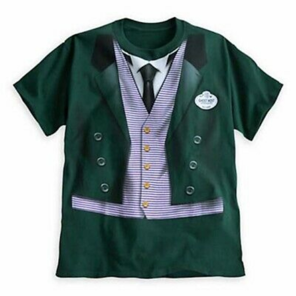 Disney Haunted Mansion GHOST HOST SHIRT XL RARE